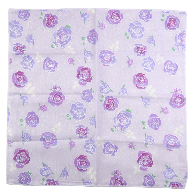 ガーゼハンカチ 大判 綿100% 日本製 2重ガーゼ 約43×43cm ハンドタオル 大人用ハンカチ 赤ちゃん 大人 かわいい 柄入り 和柄 シンプル ふくろう グリーン ピンク パープル うさぎ ブルー 紫陽花 クリーム 招き猫 薔薇 ギフト 出産祝い 保育園 幼稚園 通勤 通学