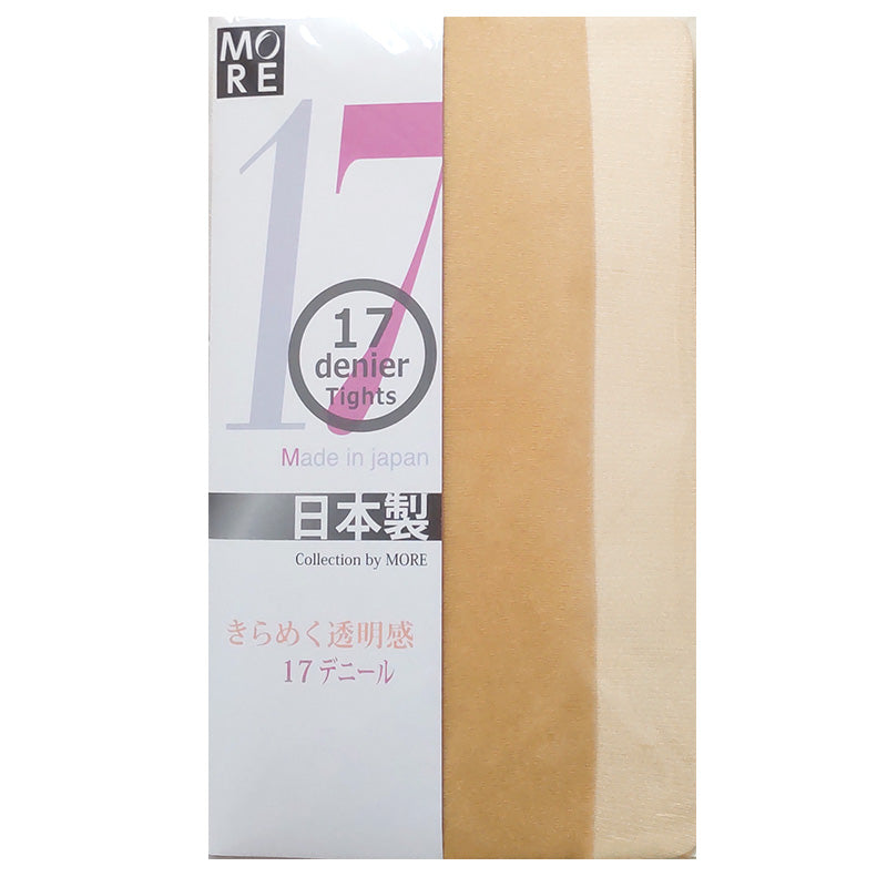 カラーストッキング 17デニール ストッキング パンスト M-L (光沢感 透け感 薄手 17D レディース 日本製 カラー 格安