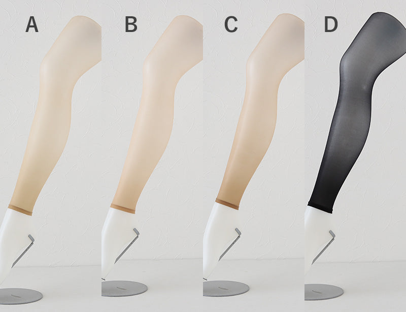 レギンス スパッツ 10分丈 ストッキング 薄手 伝線しにくい M-L・JM-L 黒 肌色 マチつき パンティストッキング ゆったり 伸びる 抗菌防臭 消臭 日本製 格安