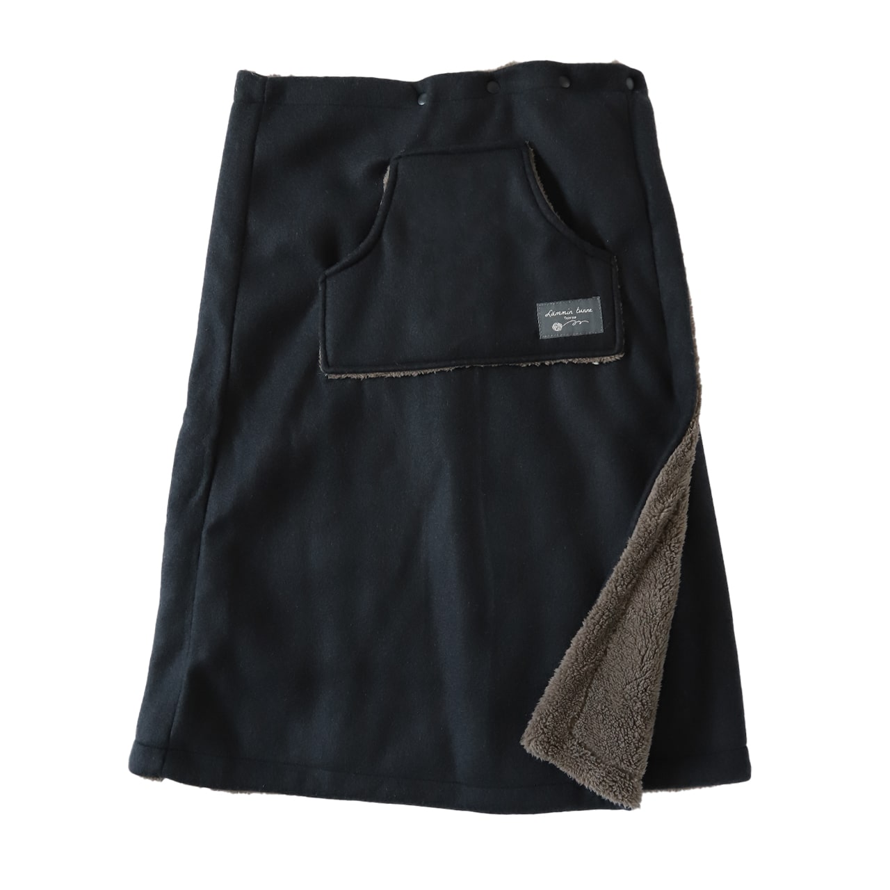 巻きスカート 防寒 ラップスカート 裏ボア ボア スカート 裏起毛 M-L 巻スカート あったか ひざ掛け 暖かい 可愛い かわいい ひざかけ ブランケット ポケット付き もこもこ ふわふわ 冬 冷え対策 無地 毛布 (在庫限り)