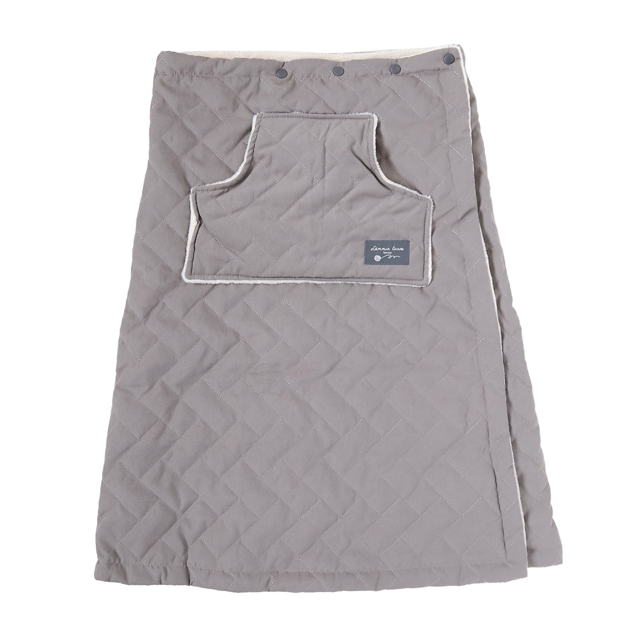 巻きスカート 裏起毛 防寒 撥水 あったか キルティング 巻スカート 冬 M-L レディース 裏ボア ひざ掛け ひざかけ かわいい ブランケット もこもこ (在庫限り)