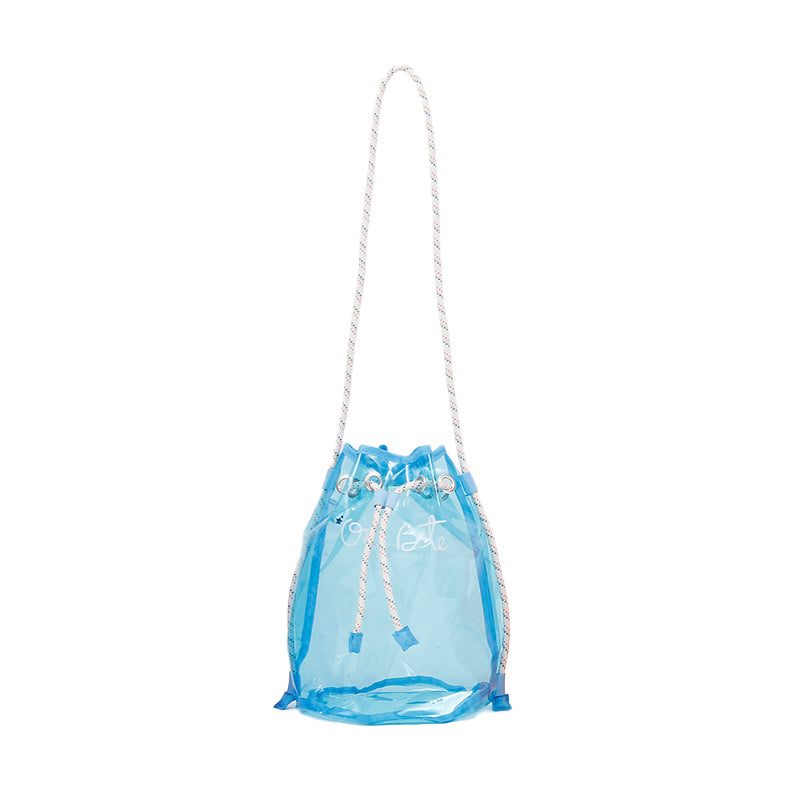 プールバッグ 女の子 男の子 キッズ スイムバッグ ボンサック クリア 約23×32cm (リュックサック キッズ 透明 スイミングバッグ 水泳バッグ 男の子 女の子 サブバッグ スイミング プール 水泳 サブバック 通園 通学 入園準備 入学準備 防水) (在庫限り)
