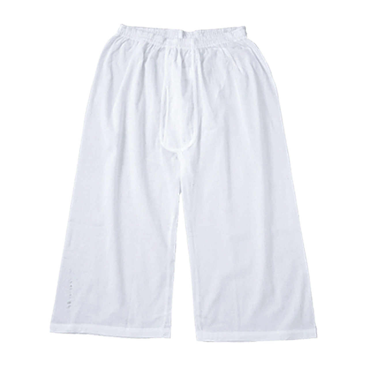 クレープ メンズ ステテコ ロングパンツ 綿100% M~LL (クレープ素材 クレープ肌着 紳士 男性 パンツ すててこ ズボン下 涼しい インナー 肌着 アンダーウェアー 綿の快適 M L LL) (紳士肌着) (在庫限り)