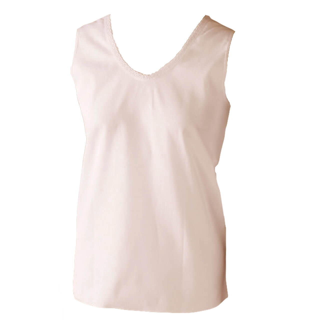 涼風クレープ ラン型インナー M~LL (レディース インナー 下着 タンクトップ 綿100% 白 夏) (婦人肌着) (在庫限り)