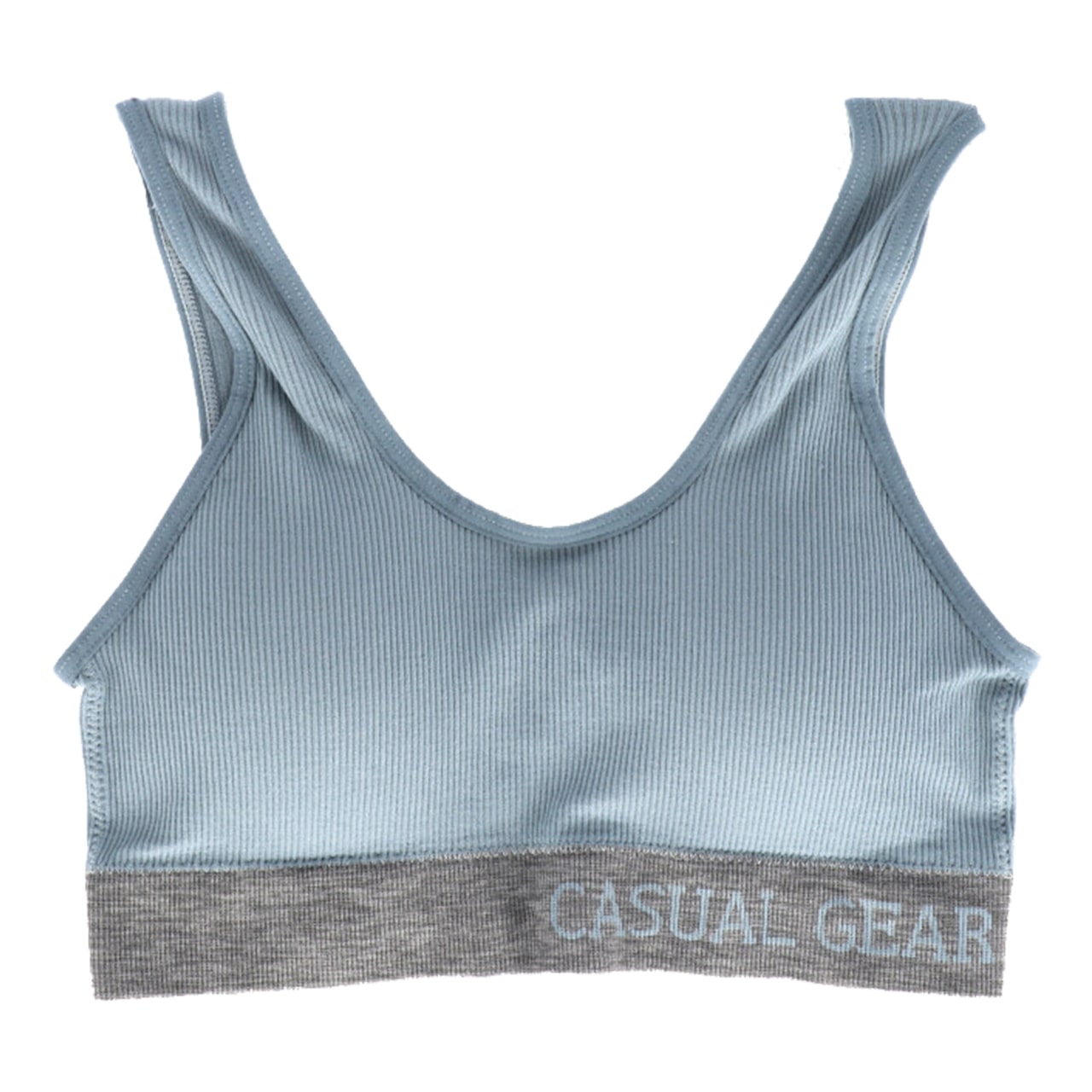 ノンワイヤーブラ ハーフブラ ハーフトップ ストレッチ リブ M~LL (締め付けない 中学生 ナイトブラ シンプル レディース インナー 下着) (婦人肌着) (在庫限り)