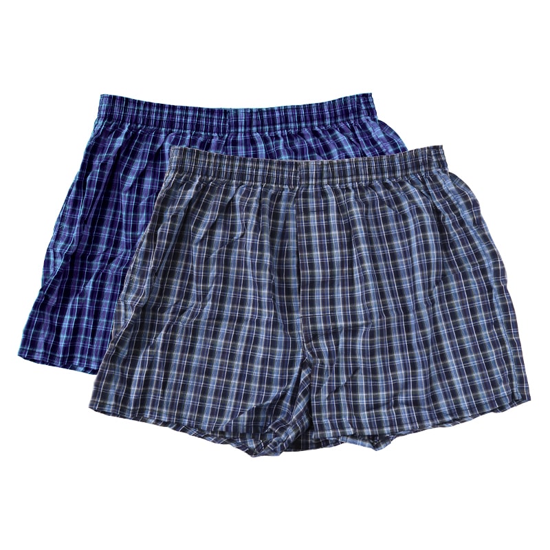 メンズ トランクス 綿100 2枚組 下着 パンツ 前開き おしゃれ かっこいい インナー M~5L 前あき 紳士 綿 大きいサイズ 3l 4l コットン セット 前あき まとめ買い 柄おまかせ