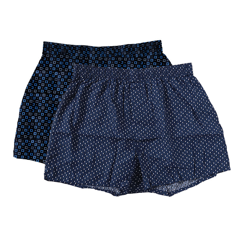 メンズ トランクス 綿100 2枚組 下着 パンツ 前開き おしゃれ かっこいい インナー M~5L 前あき 紳士 綿 大きいサイズ 3l 4l コットン セット 前あき まとめ買い 柄おまかせ