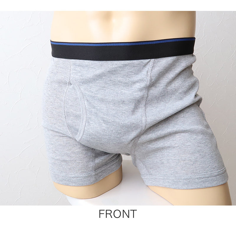 ボクサーパンツ ボクサーブリーフ メンズ インナー ボクサー 3l 4l 5l 大きいサイズ 3L~5L (下着 パンツ 紳士下着 紳士肌着 男性 紳士 シンプル 無地 前あき 前開き)