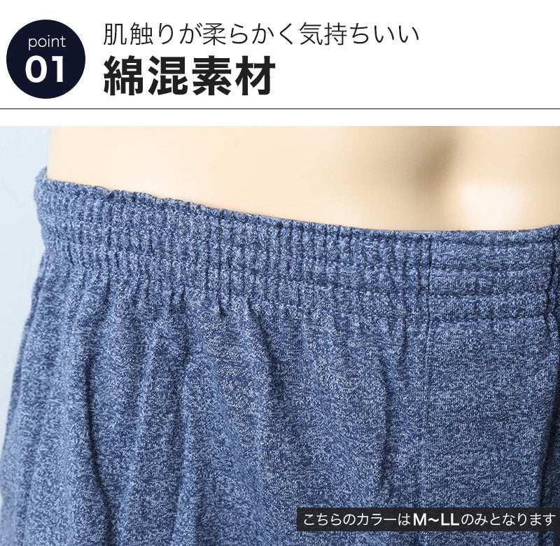ニットトランクス トランクス メンズ パンツ 無地 3l 4l 5l 大きいサイズ 3L~5L (前あき 下着 パンツ シンプル トランクスニット 紳士下着 紳士肌着 男性 紳士 前開き)