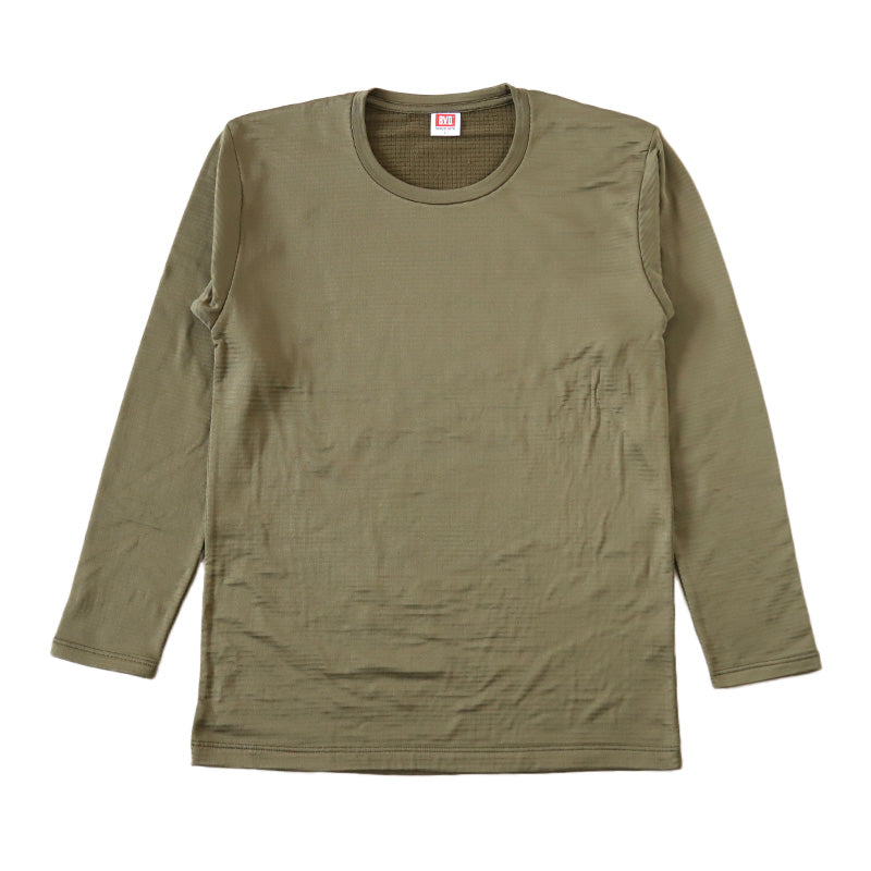 BVD 瞬暖 tシャツ クルーネック 長袖 M~LL 丸首 冬 防寒 保温 裏起毛 あったか 暖かい 下着 インナー シャツ 静電気防止 厚手 ビジネス アウトドア プレゼント ギフト (在庫限り)