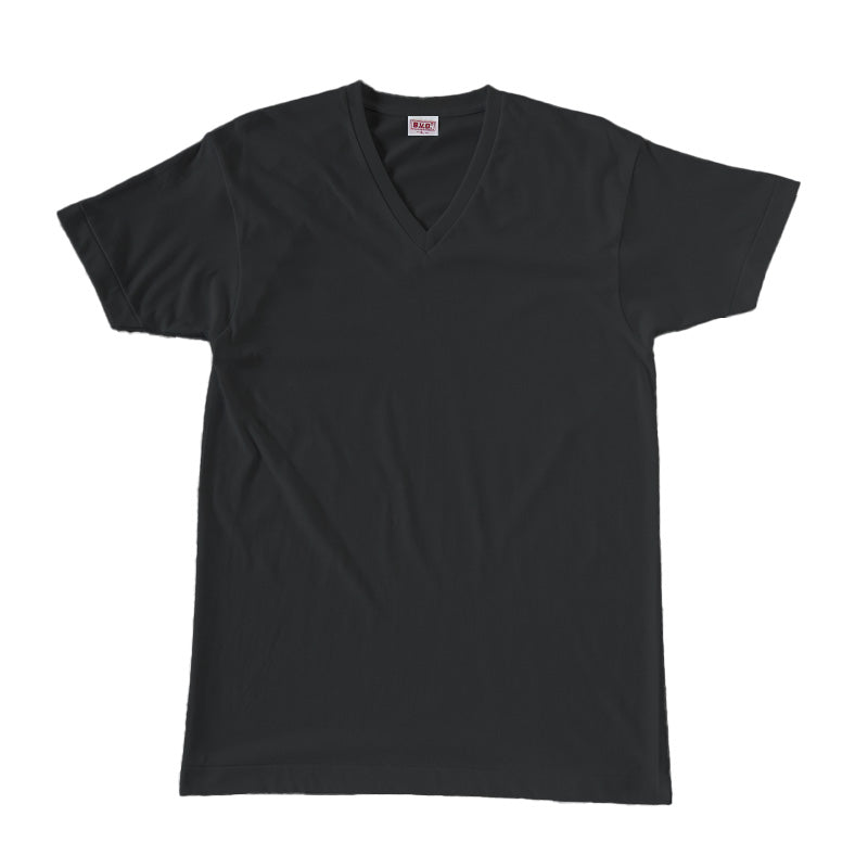 bvd tシャツ ゴールド 綿100 vネック メンズ LL v首 BVD インナー シャツ 肌着 下着 半袖 コットン シンプル 無地 白 黒 グレー