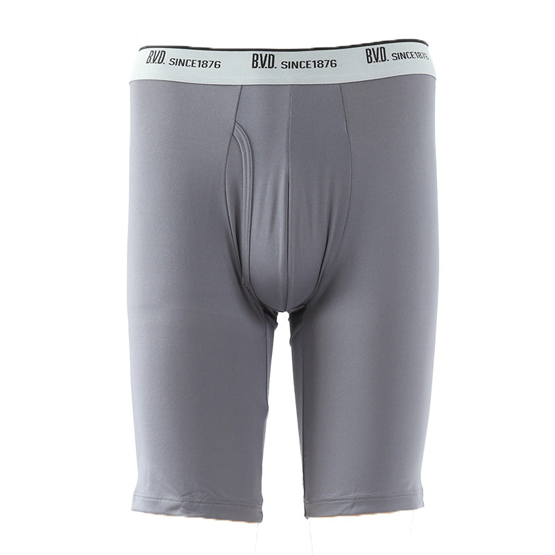 BVD ボクサーパンツ メンズ 前開き M L LL bvd ライトフィット ロング丈 吸水速乾 さらさら サラサラ ストレッチ 下着 肌着 インナー ボクサーブリーフ