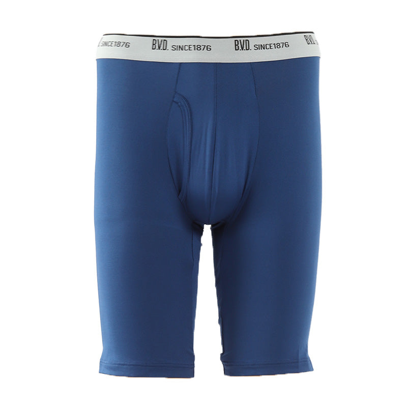 BVD ボクサーパンツ メンズ 前開き M~LL bvd ライトフィット ロング丈 吸水速乾 さらさら サラサラ ストレッチ 下着 肌着 インナー ボクサーブリーフ