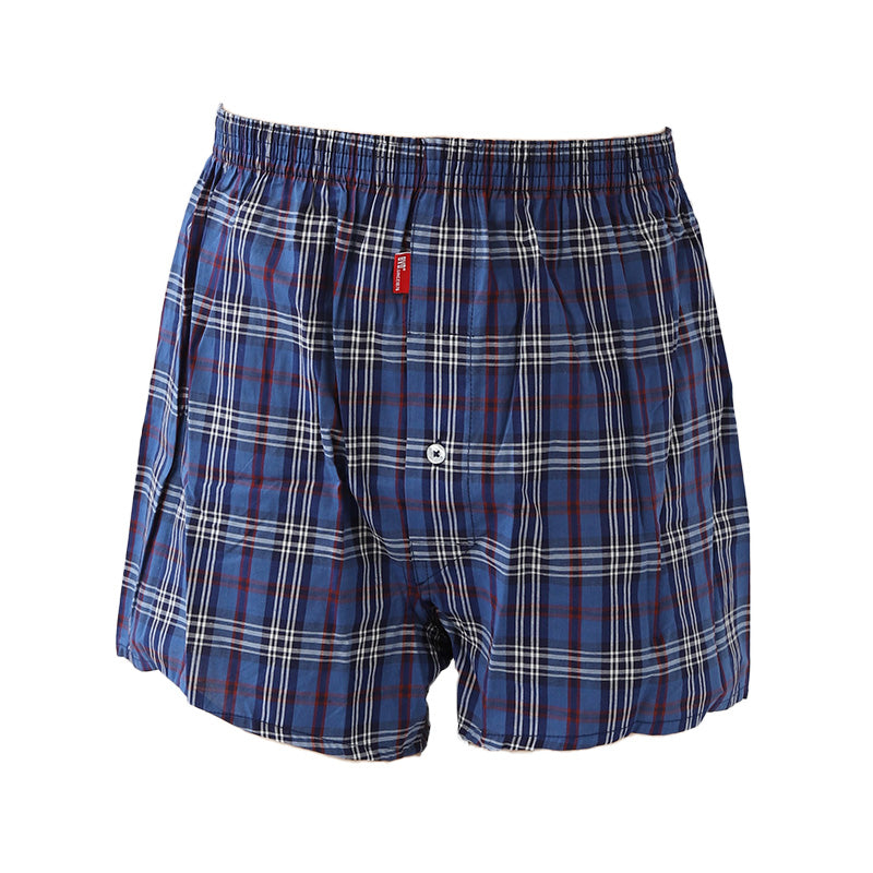 BVD トランクス 先染め メンズ 綿100% パンツ 下着 ブランド bvd 前あき M L LL 綿 男性下着 紳士 肌着 インナー 先染め チェック ストライプ ビーブイディー 男 mens 前開き 柄パンツ チェック柄 格子柄 縦じま 柄パン ガラパン