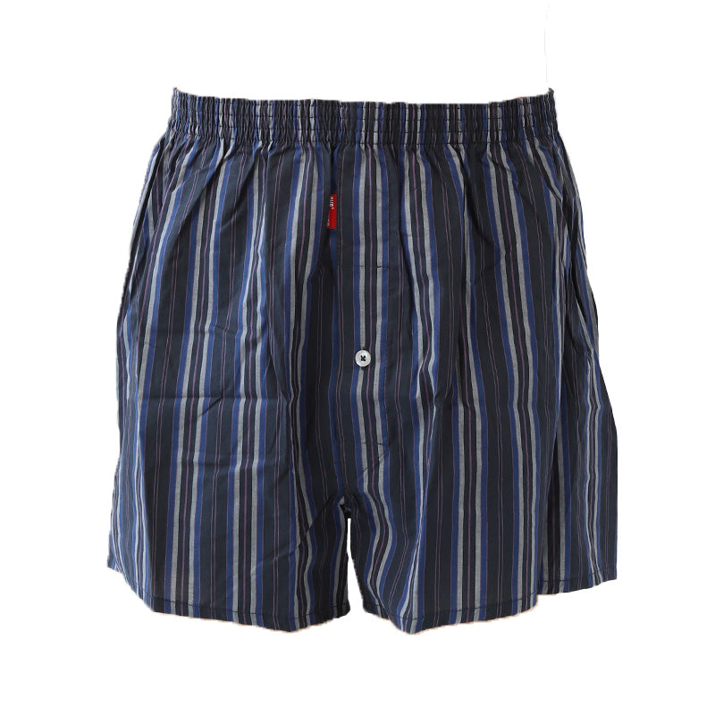 BVD トランクス 先染め メンズ 綿100% パンツ 下着 ブランド bvd 前あき M L LL 綿 男性下着 紳士 肌着 インナー 先染め チェック ストライプ ビーブイディー 男 mens 前開き 柄パンツ チェック柄 格子柄 縦じま 柄パン ガラパン