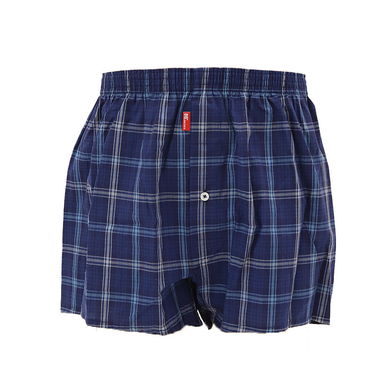 BVD トランクス 先染め メンズ 綿100% パンツ 下着 ブランド bvd 前あき M L LL 綿 男性下着 紳士 肌着 インナー 先染め チェック ストライプ ビーブイディー 男 mens 前開き 柄パンツ チェック柄 格子柄 縦じま 柄パン ガラパン