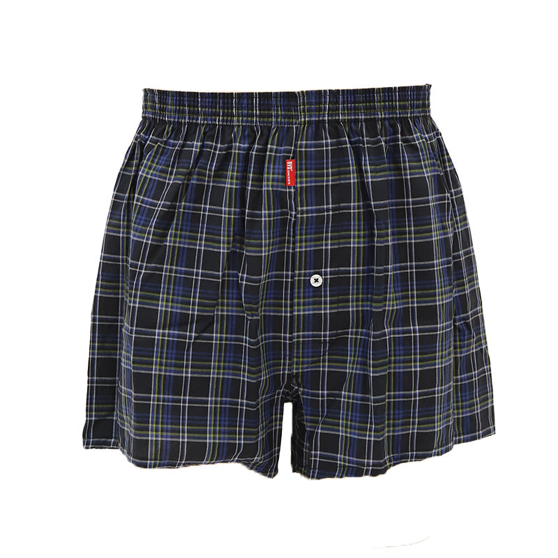 BVD トランクス 先染め メンズ 綿100% パンツ 下着 ブランド bvd 前あき M L LL 綿 男性下着 紳士 肌着 インナー 先染め チェック ストライプ ビーブイディー 男 mens 前開き 柄パンツ チェック柄 格子柄 縦じま 柄パン ガラパン