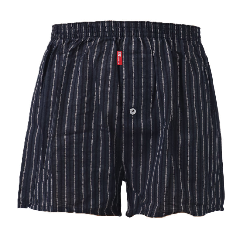 BVD トランクス bvd メンズ パンツ 綿100 前あき M L LL 涼しい 涼感 B.V.D. 下着 肌着 インナー チェック ストライプ ビーブイディー 男 mens 前開き 柄パンツ 柄パン ガラパン (在庫限り)
