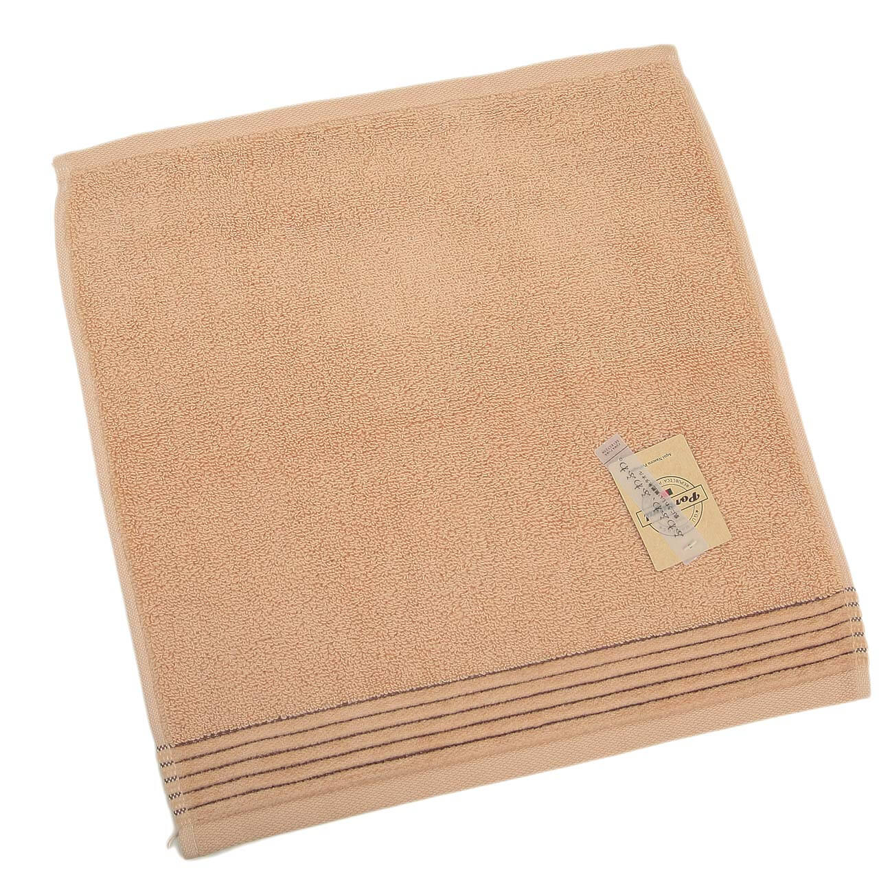 ウォッシュタオル パープル グリーン ネイビー 約34×35cm (ハンドタオル 綿100% 無地)