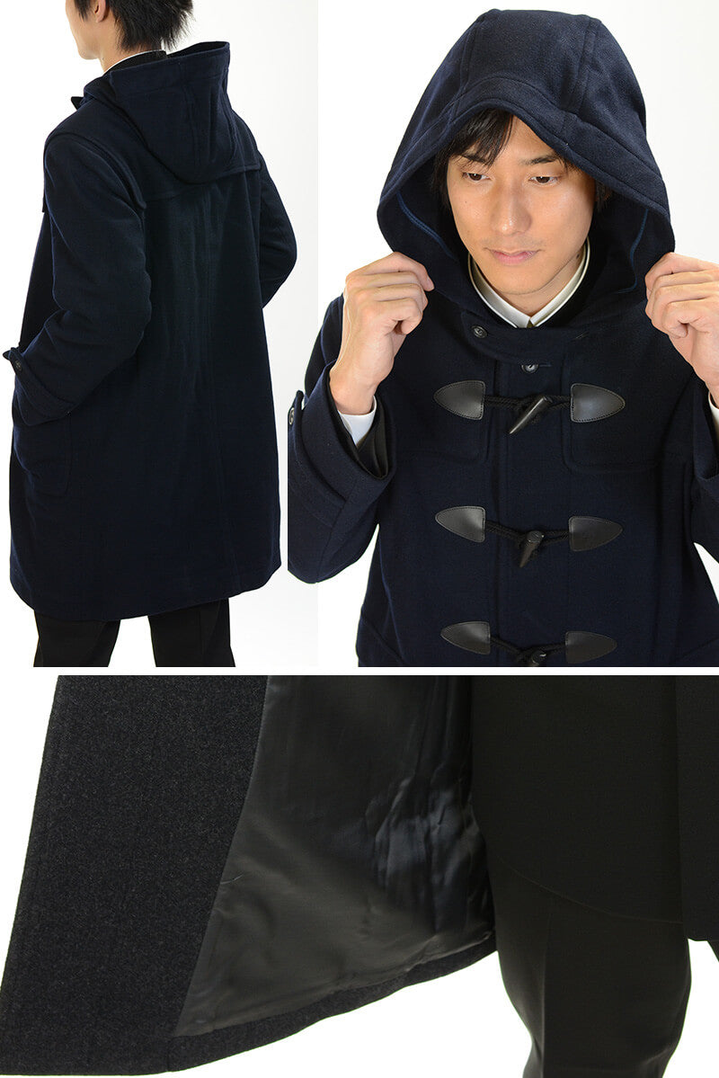 トンボ学生服 VARSITYMATE ダッフルコート アウター S~EL (トンボ 防寒 あたたかい 大きいサイズ 中学生 高校生 学校用 スクール用 通学用 コート) (送料無料) (在庫限り)