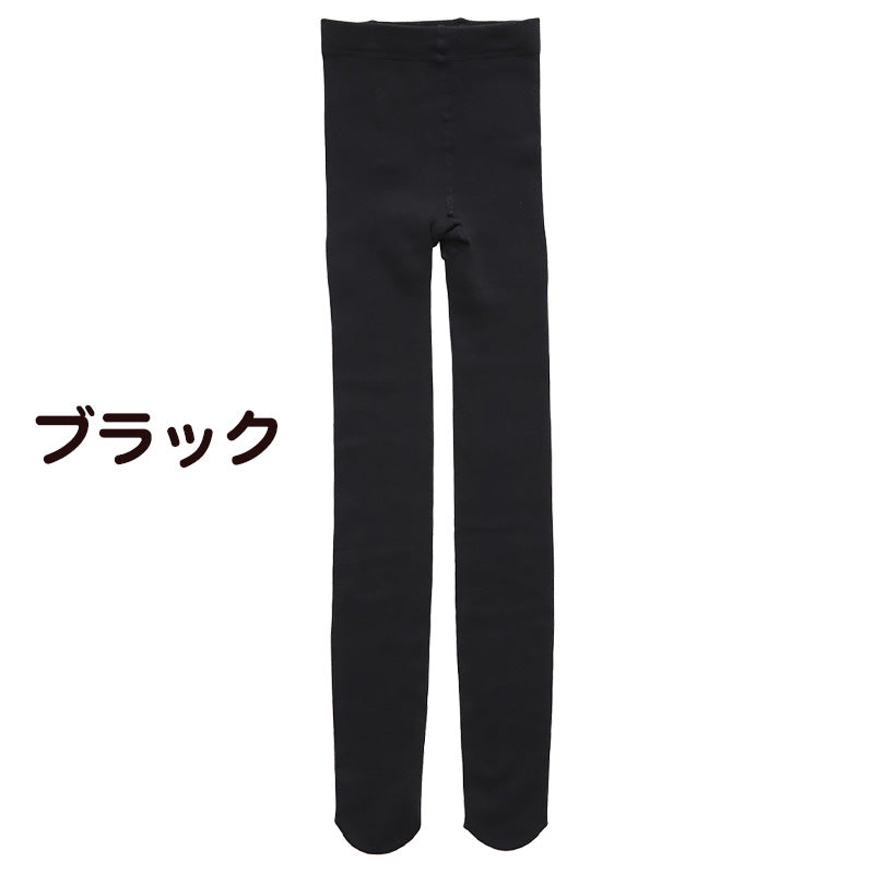160D 裏起毛タイツ(JM-L) JM-L (レディース 厚地 ブラック M L 裏起毛)