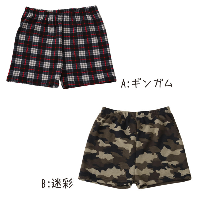裏毛布 レギンス 1分丈 スパッツ 裏起毛 レディース M-L・L-LL あったか 暖かい 短パン 半ズボン 柄 ボトム 冬 防寒 オーバーパンツ (在庫限り)