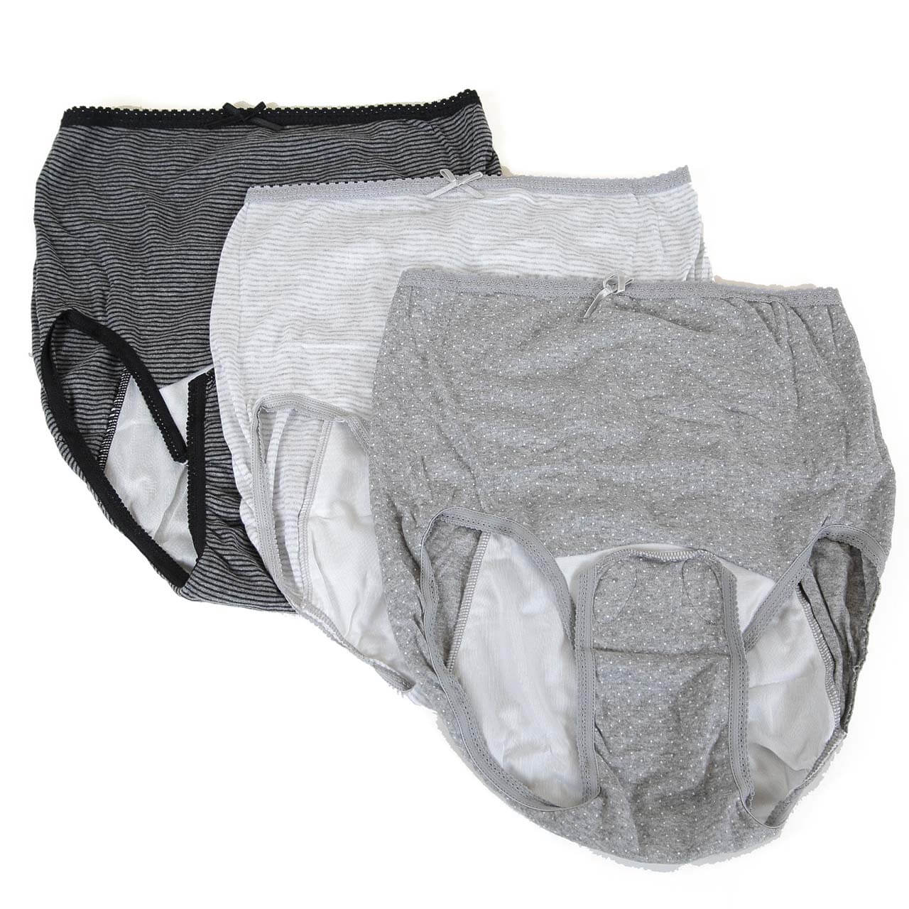 産褥ショーツ 3枚組 セット 綿100% 産褥パンツ マタニティ ショーツ 下着 M-L・L-LL (3枚セット 出産準備 産じょく クロッチ開閉タイプ 産前 産後 インナー 綿 コットン 入院準備 M L LL)