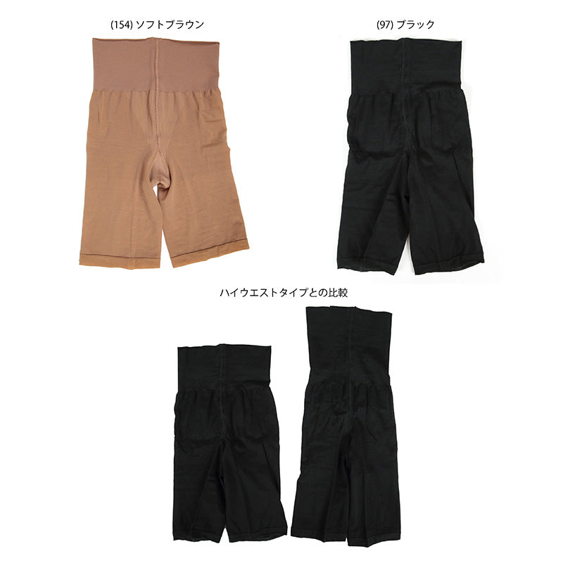 グンゼ ライザップ ガードル 3分丈 ヒップアップ 補正下着 M~LL (補正ボトム ぽっこりお腹 お腹引き締め ひびきにくい レディース 補正 インナー RIZAP)