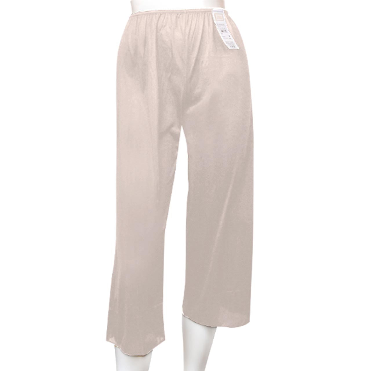 ペチコート パンツ ロング M75~LL75 (ペチパンツ キュロット ランジェリー 透け防止 レディース インナー 下着 シンプル 無地) (在庫限り)