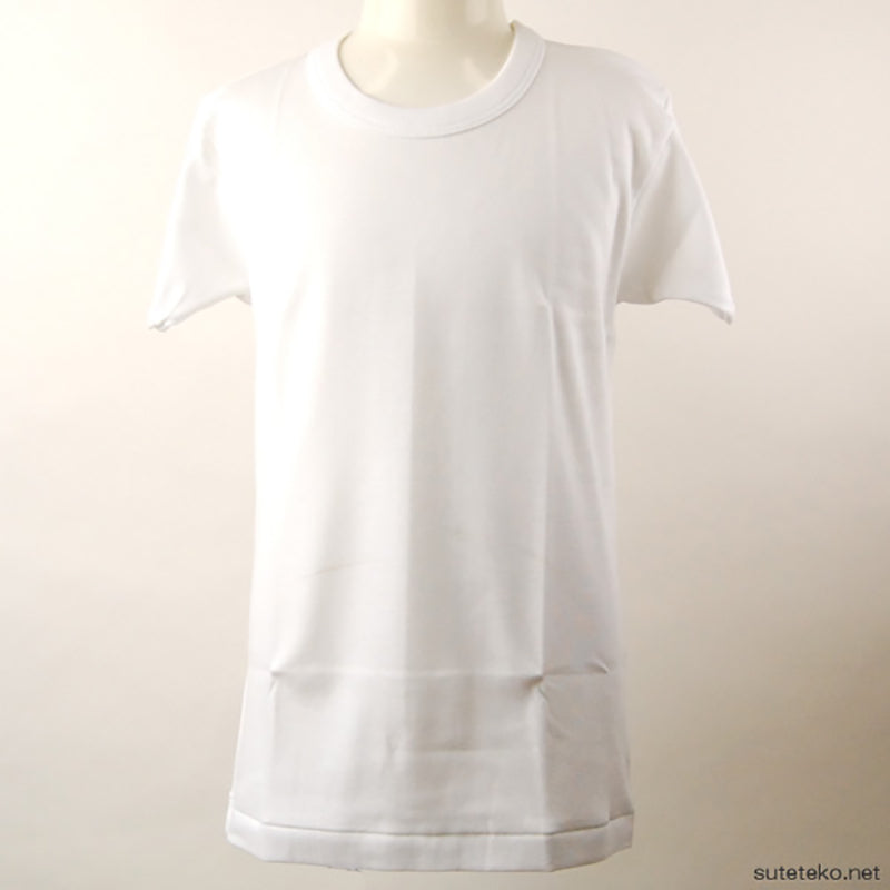 グンゼ 肌着 半袖 綿100% キッズ インナー 男の子 KGスキンタッチコットン 100cm~160cm (下着 綿 シャツ 白 子供 無地 綿100 丸首 tシャツ 子ども 男子 敏感肌) (在庫限り)
