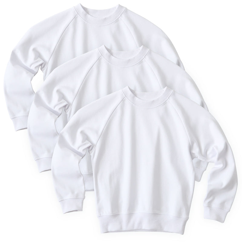 【3枚セット】体操服 長袖 S~3L (長そで 体操着 大きいサイズ ゆったり 長袖体操服 小学校 小学生 男子 女子 スクール 子ども キッズ) (送料無料)