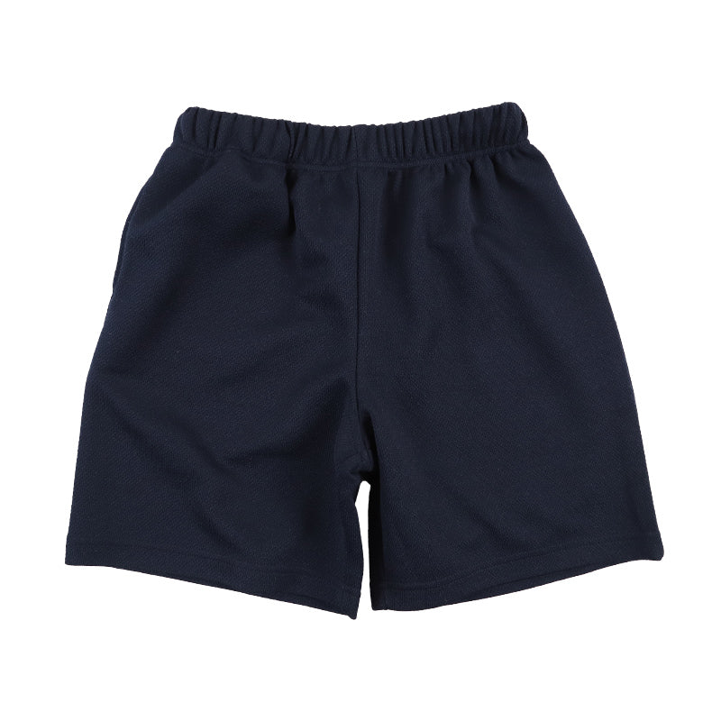 体操服 半ズボン クォーターパンツ 短パン 大きいサイズ S~3L 体操着 体操ズボン ゆったり 小学生 小学校 中学生 160 170 180 紺 男子 女子 スクール 子供 子ども キッズ
