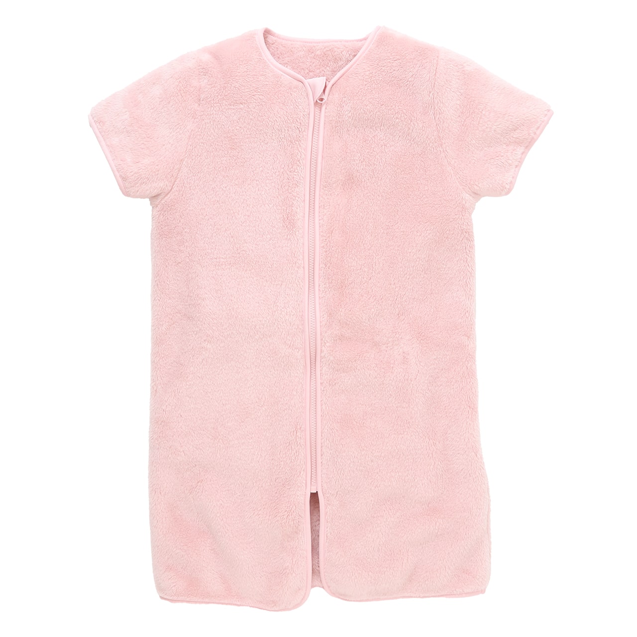 スリーパー キッズ 半袖 レディース 冬 冬用 着る毛布 あったかい 毛布みたい こども ふんわり 80-90cm~160-170cm 子供用スリーパー 袖付き 男の子 女の子 ファスナー 前開き 防寒 寒さ対策 子供服 ルームウェア パジャマ 上着 寝巻 80 90 100 110 120 130 140 150