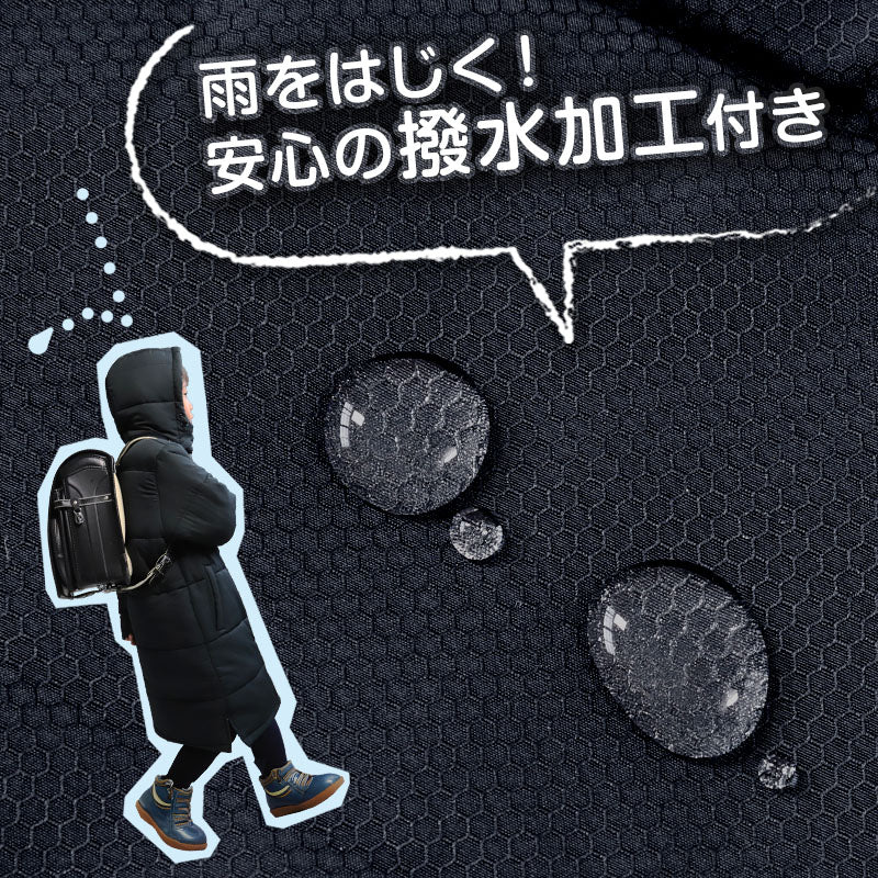 ベンチコート キッズ ジュニア ジャケット アウター フード付き 子供服 防寒 冬服 軽い 120~170cm・M~3L スクール用ジャケット 小学生 制服 コート 子供 男の子 女の子 暖かい 130 140 150 160 L LL (送料無料)