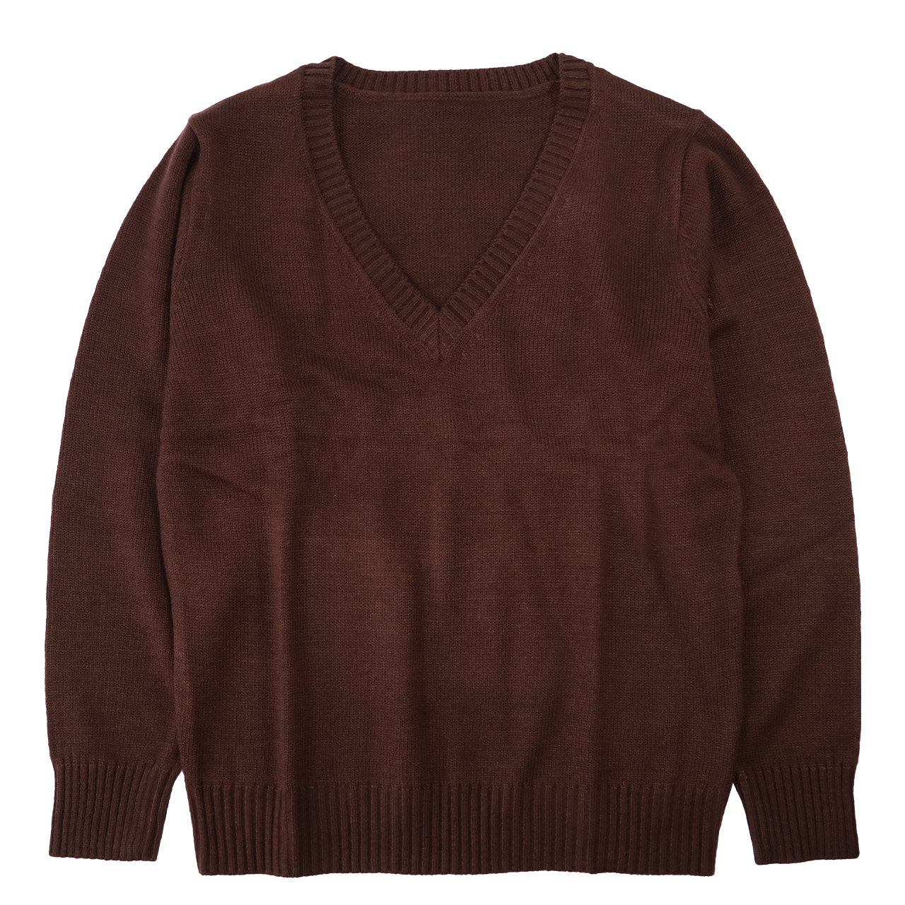 スクールセーター 女子 高校生 制服 ニット セーター 学生 Vネック S~3L 洗える 中学生 ウール 学校 無地 紺 ベージュ 大きいサイズ 冬 秋 レディース スクール 女子高生 長袖 M L LL 3L (在庫限り)