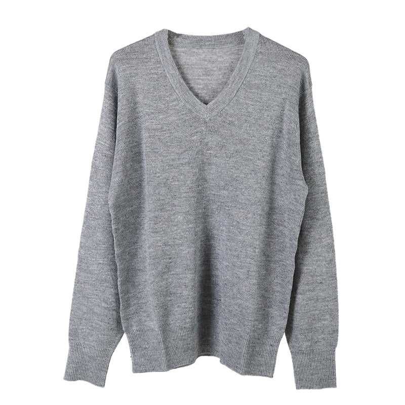 スクールセーター 男子 高校生 制服 ニット セーター 学生 Vネック S~3L 洗える ウール 無地 中学生 黒 紺 大きいサイズ メンズ 学校 秋 冬 シンプル S M L LL 3L