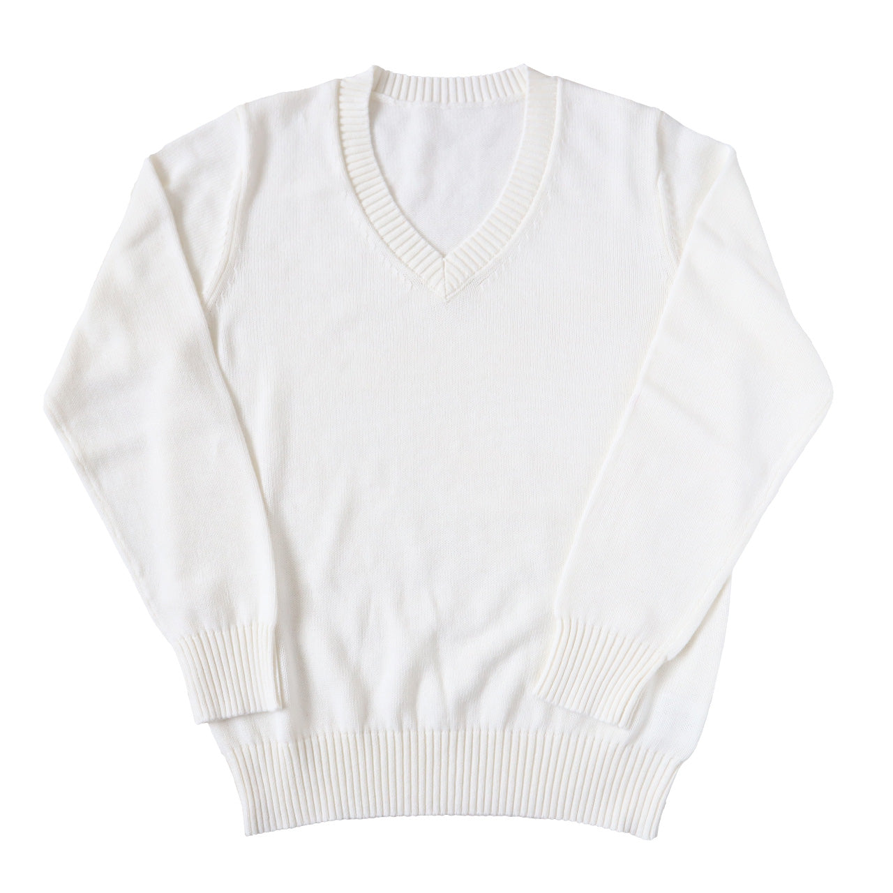 スクールセーター 女子 綿100% 制服 ニット コットン 薄手 無地 vネック S~3L スクール セーター 学生 レディース 春 秋 綿 中学生 高校生 S M L LL 3L 大きいサイズ 白 紺 黒 グレー ベージュ 洗える シンプル