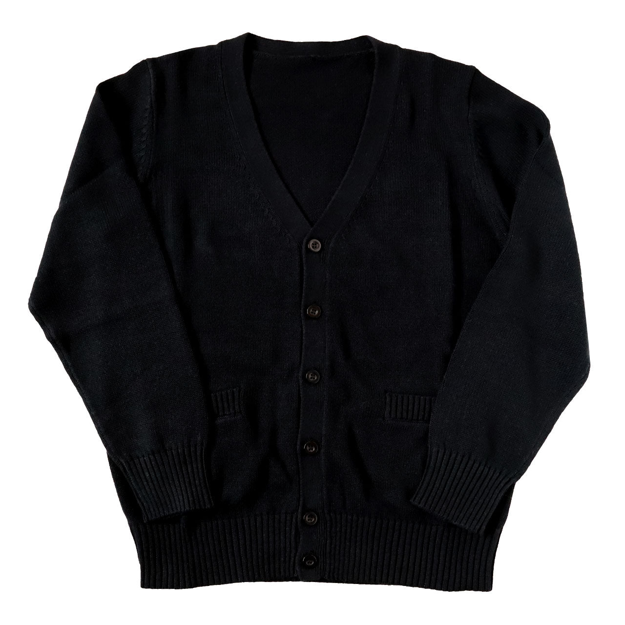綿100% 洗える カーディガン 学生 スクール 女子 中学生 Vネック 無地 シンプル ニット S~3L コットン 春 高校生 中学生 入学式 卒業式 男女兼用 大きいサイズ S M L LL 3L