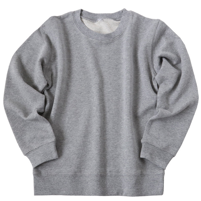 綿100% トレーナー キッズ 無地 スウェット トップス 長袖 子供 100~150cm 男の子 女の子 110 120 130 140 コットン 部屋着 パジャマ 小学生 スクール 学校 子供服