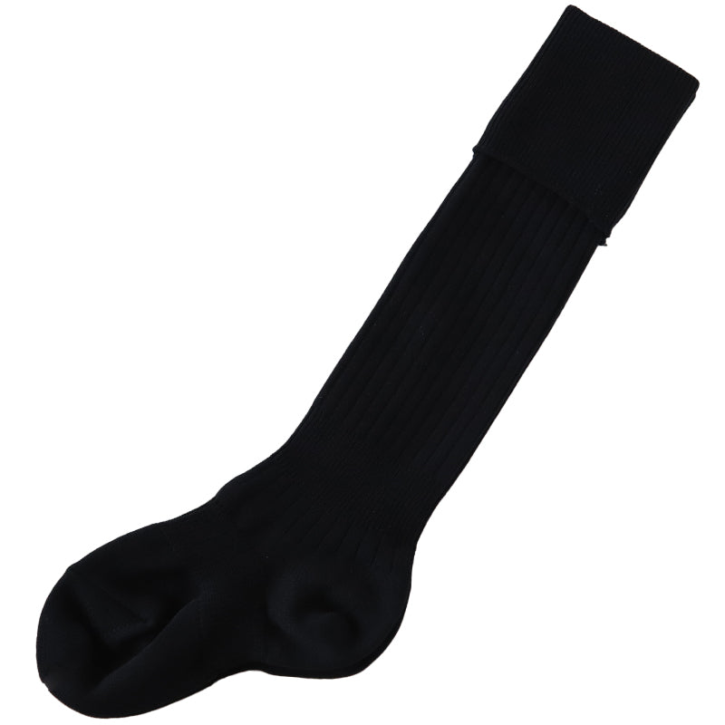 サッカー ソックス ジュニア 無地 靴下 ハイソックス キッズ 男子 女子 サポート 日本製 19-21cm 22-24cm 25-27cm 27-29cm 伸縮性 テーピング 丈夫 エンジ 黒 フットサル スポーツ アメフト チーム ユニフォーム (在庫限り)