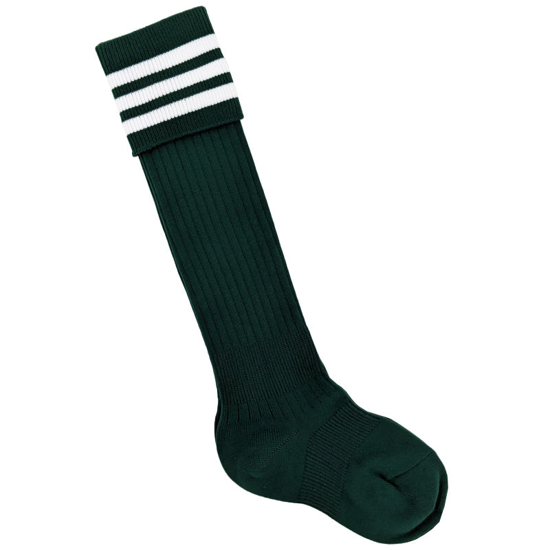 サッカー ソックス 靴下 ハイソックス キッズ ジュニア 男子 女子 サポート 日本製 19-21cm 22-24cm 25-27cm 27-29cm 伸縮性 テーピング 丈夫 エンジ 黒 フットサル バレーボール チア チーム ユニフォーム (在庫限り)