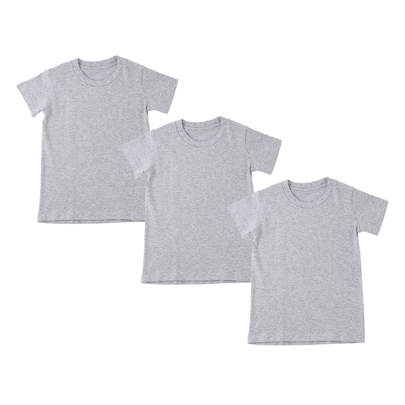 子供服 Tシャツ 半袖 キッズ 無地 男の子 女の子 3枚セット 100cm~160cm 子ども シンプル tシャツ トップス 100 110 120 130 140 150 160