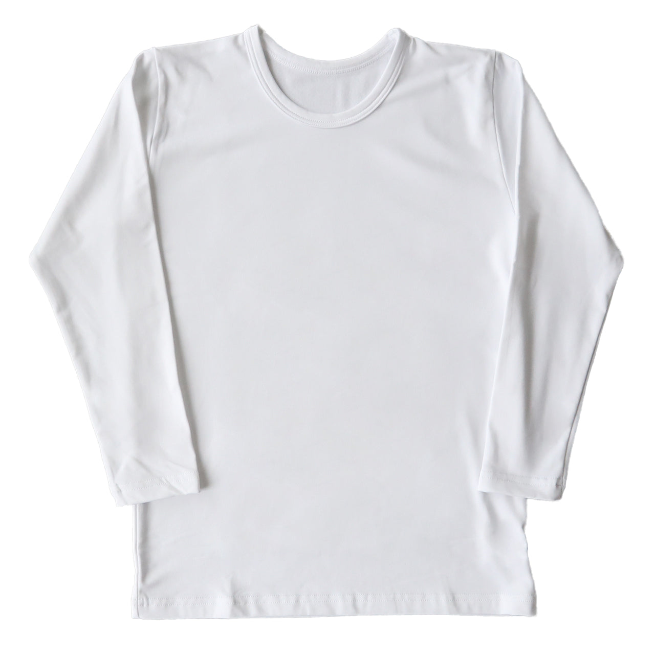 子ども インナー 長袖 男の子 裏起毛 丸首シャツ 100cm~170cm クルーネック あったかインナー 子供 肌着 防寒 裏微起毛 冬 小学生 大きいサイズ 100 110 120 130 140 150 160 170 (在庫限り)