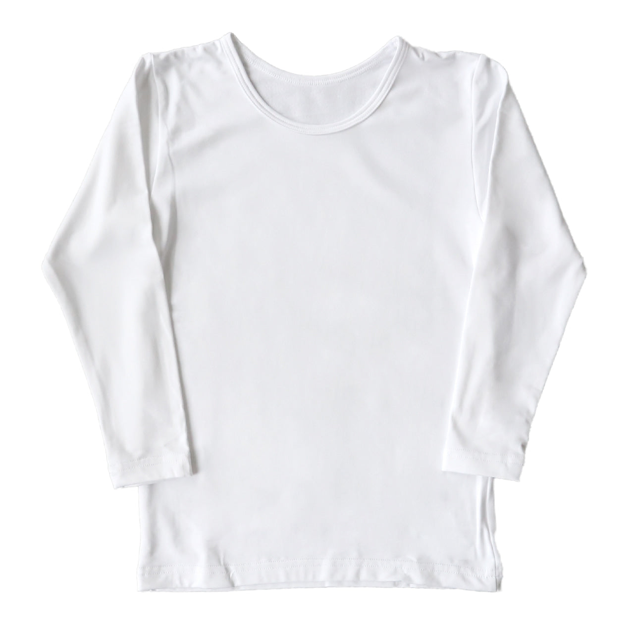 子供 裏起毛 インナー 女の子 8分袖 tシャツ 薄手 クルーネック 100cm~160cm キッズ 子ども 下着 肌着 冬 小学生 あったかインナー 防寒 裏微起毛 ロンT ふわふわ 100 110 120 130 140 150 160 (在庫限り)