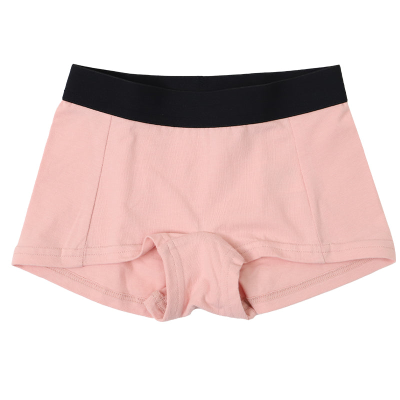 ジュニア ローレッグ ショーツ 綿 女の子 パンツ 130cm~165cm 子供 下着 ボクサー ボーイレッグ ボックス 一分丈 女子 中学生 小学生 黒 白 グレー キッズ インナー シンプル 無地 ガールズ スポーツ コットン 140 150 160