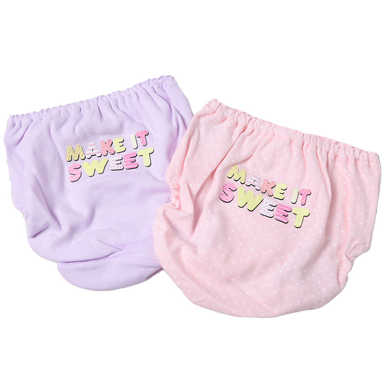 女の子 ショーツ パンツ 綿100% 2枚組 100cm~165cm 子供 下着 パンツ セット 女の子 インナー 100 110 120 130 140 150 160 165 子ども 女児 コットン (在庫限り)