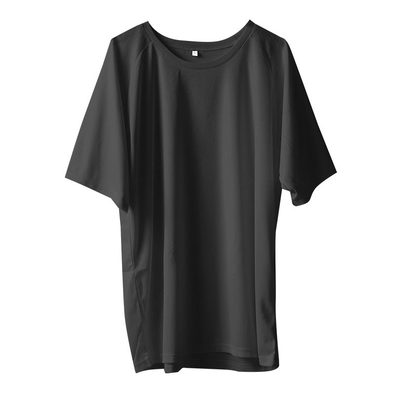 大きいサイズ メンズ インナー 半袖 丸首 クルーネック メッシュ 3L~5L 肌着 シャツ 下着 夏 涼しい ビッグ 大寸 白t 大きめ でかい ぽっちゃり 肥満 マッチョ 筋肉 体型カバー 3L 4L 5L