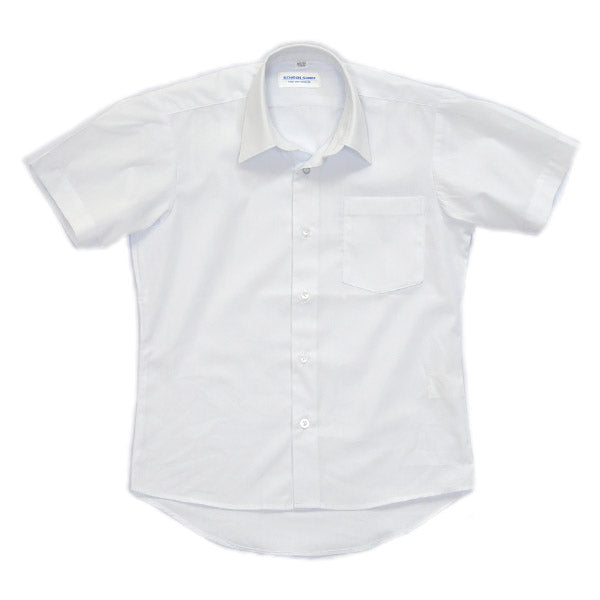 学生服 シャツ 男子 カッターシャツ 半袖 110cmA~180cmB (スクールシャツ 小学生 中学生 高校生 制服 学生 半袖シャツ 110 120 130 140 150 160 170 180) (取寄せ)