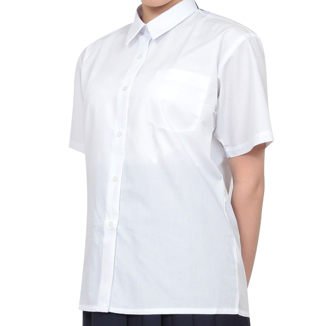 学生服 シャツ 女子 カッターシャツ 半袖 150cmA~175cmB (スクールシャツ 中学生 小学生 高校生 学生 制服 150 160 170 175)