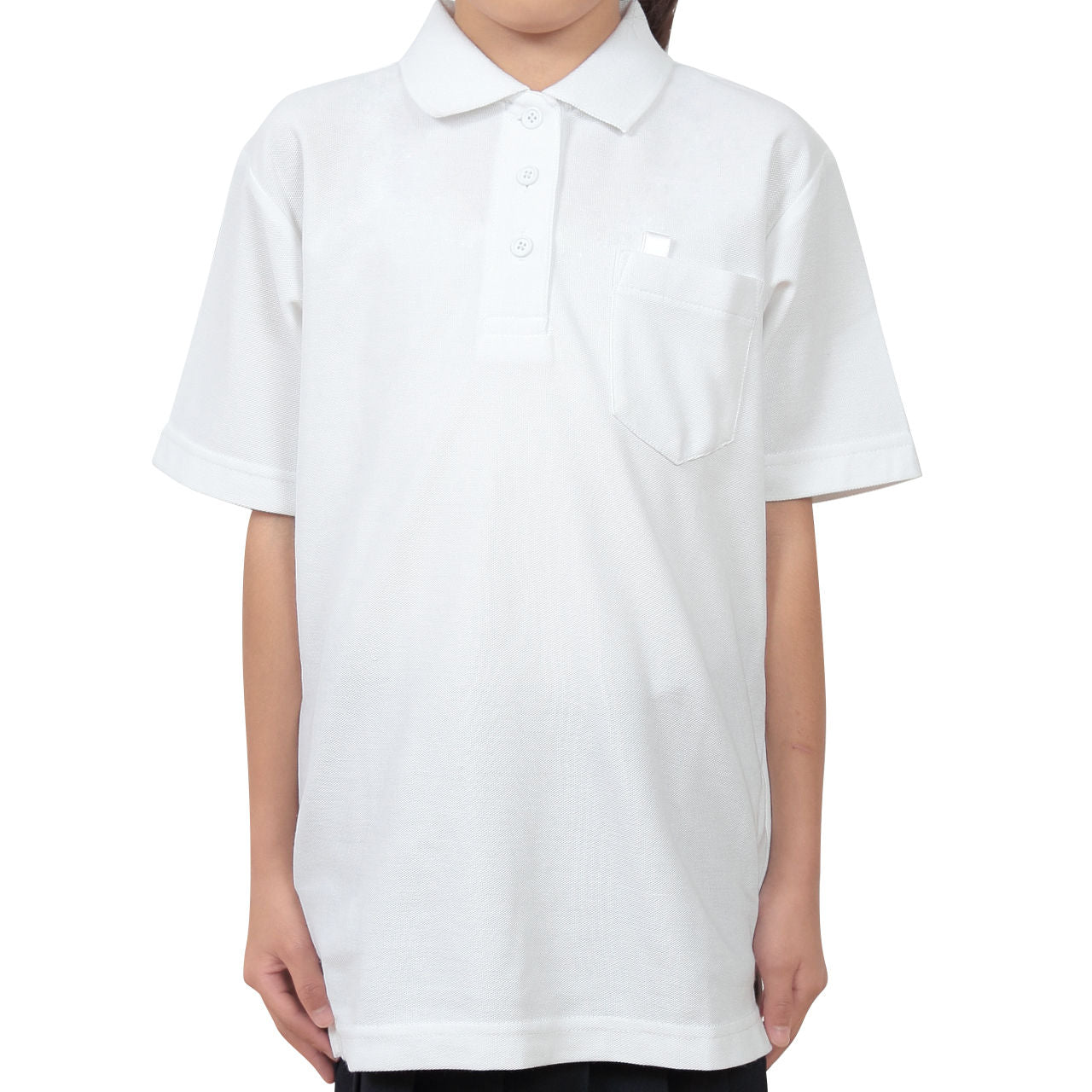 制服 ポロシャツ 半袖 男子 女子 100cmA~160cmA (小学生 中学生 学生服 シャツ 学生 半袖シャツ 100 110 120 130 140 150 160)